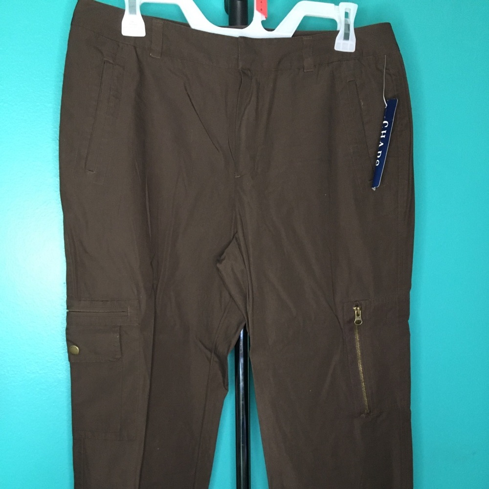 Brown cargo pants